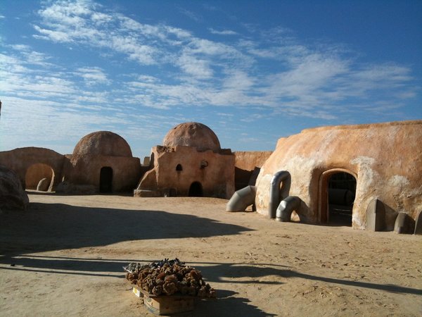 George Lucas filmed part of Star Wars in Tunisia.