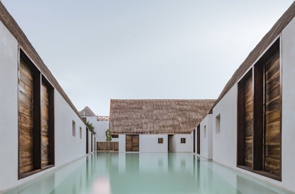 Each of Punta Caliza’s 12 rooms are connected to a private pool. 