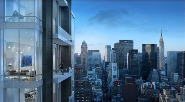 Located in the heart of Manhattan at the top of the new skyscraper One Seventy Two Madison, Le Penthouse is a 19,815-square-foot apartment boasting outdoor terraces on each of its five floors.