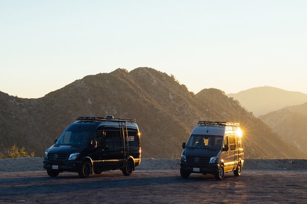 Texino’s designers are experts at Sprinter conversions. These two-person excursion vehicles are packed with camp-ready functionality.