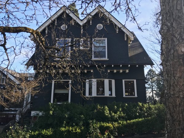 Before: The house was built in 1902, in anticipation of the world’s fair held in Portland in 1905.