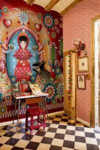 eye-catching-efficiency-small-eclectic-home-offices-with-colorful-panache