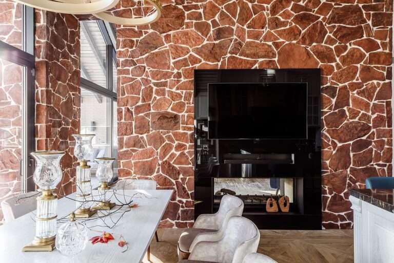 Cozy and Festive Dining Rooms with Two-Sided Fireplaces Perfect for Holidays