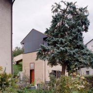 The exterior of The Recipe house in Switzerland by Madeleine Architectes