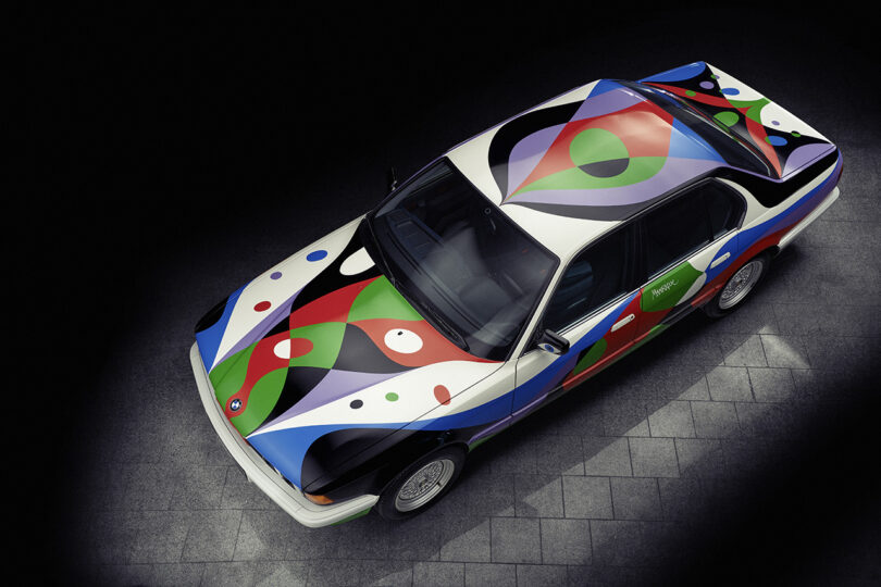 Esther Mahlangu's 12th edition BMW Art Car.