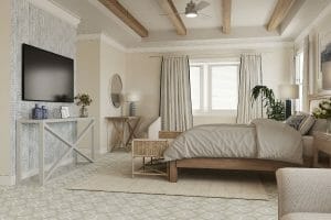 Neutral coastal decor and interior design shopping list by Decorilla