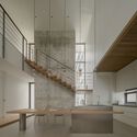 Masook House / Studio PATH - Interior Photography, Kitchen, Handrail, Beam