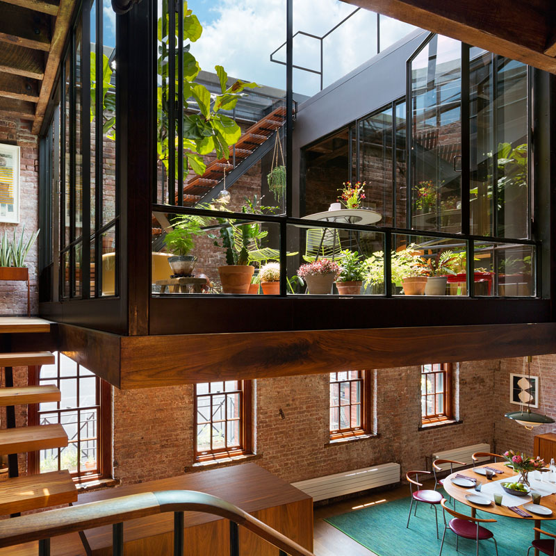A Design Award Winner - Tribeca Loft Residential Apartment by Andrew Franz Architect Pllc