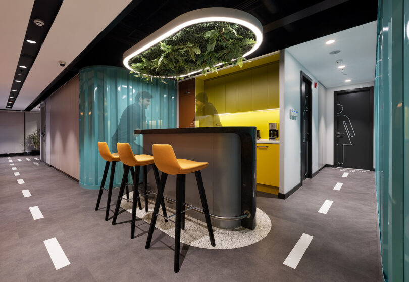 meeting rooms in modern office