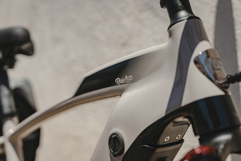detail of e-bike