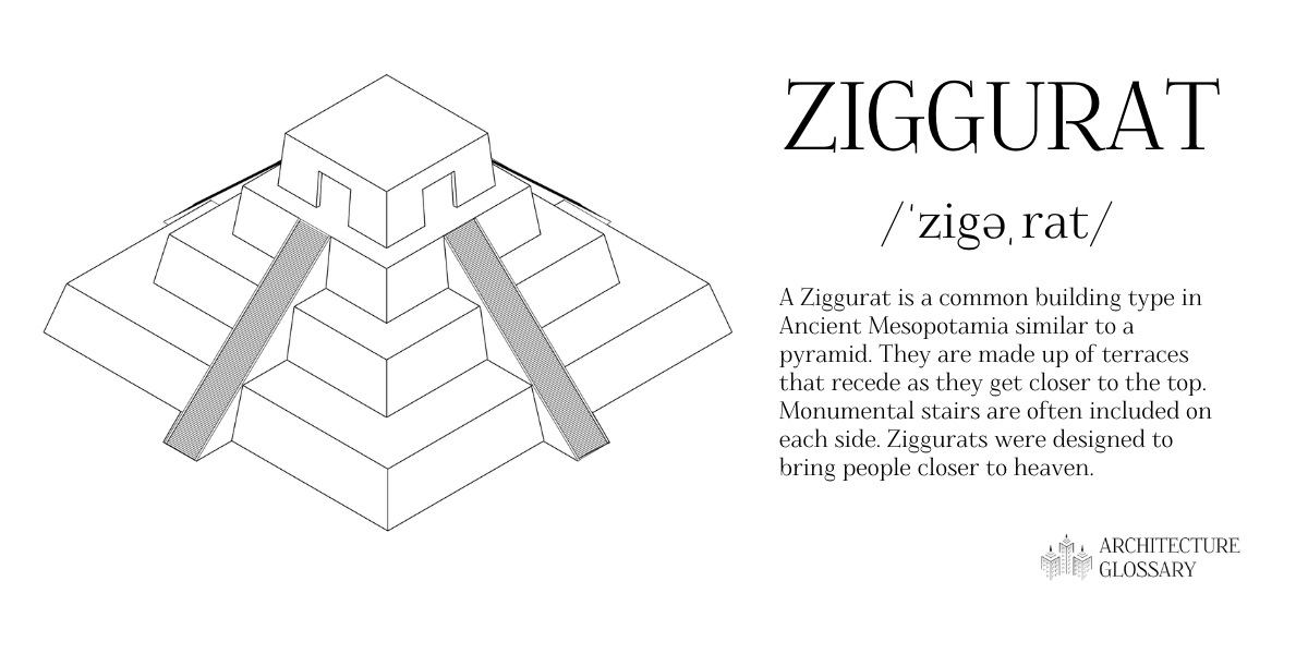 Ziggurat Definition - 100 Architecture Terms to Help You Describe Buildings Better