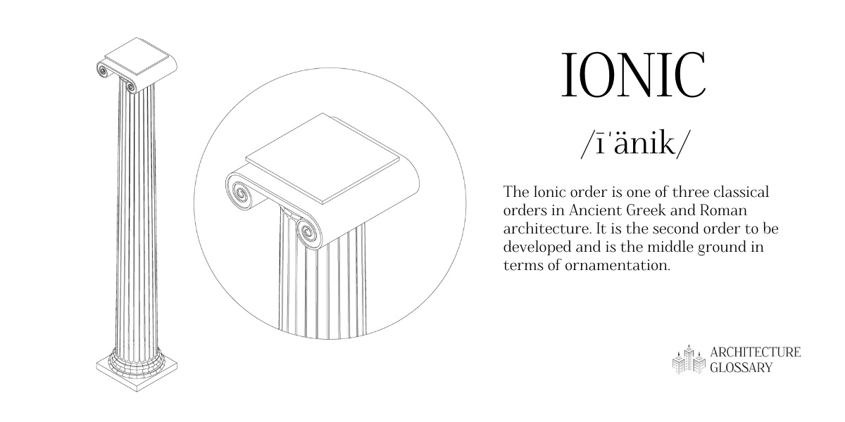 Ionic Definition - 100 Architecture Terms to Help You Describe Buildings Better