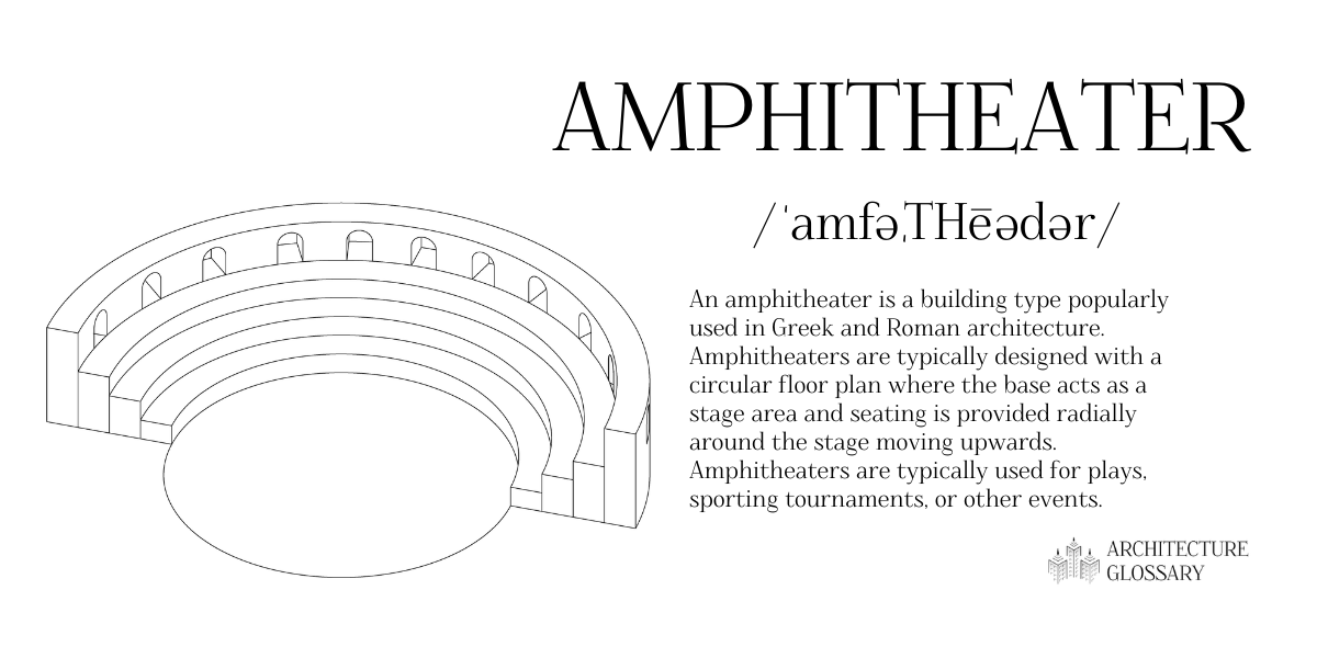 Amphitheater Definition - 100 Architecture Terms to Help You Describe Buildings Better