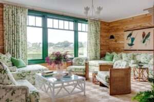 20 Green Living Rooms to Inspire Adventurous Design