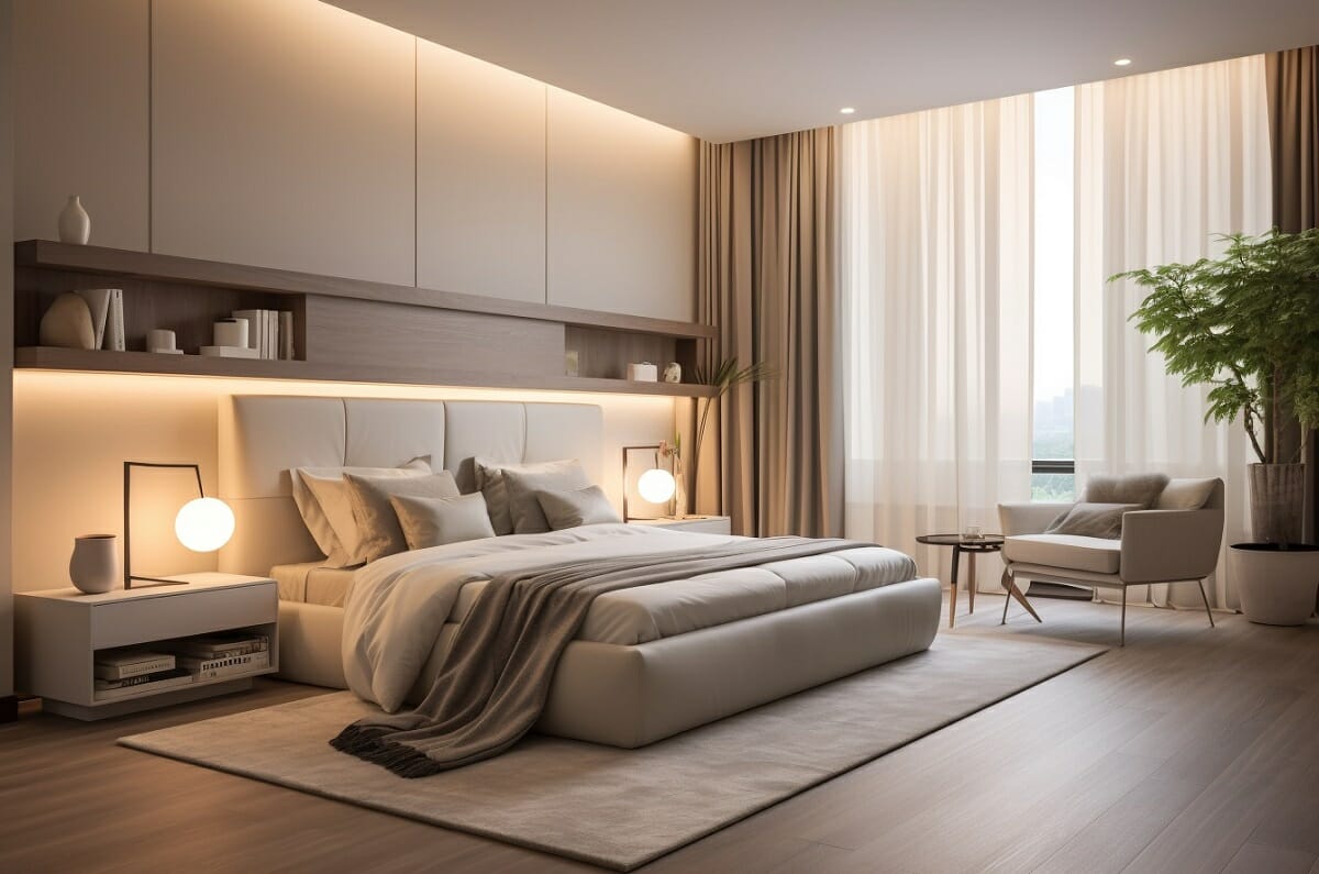 Bedroom design styles 2024 with sleek décor ideas