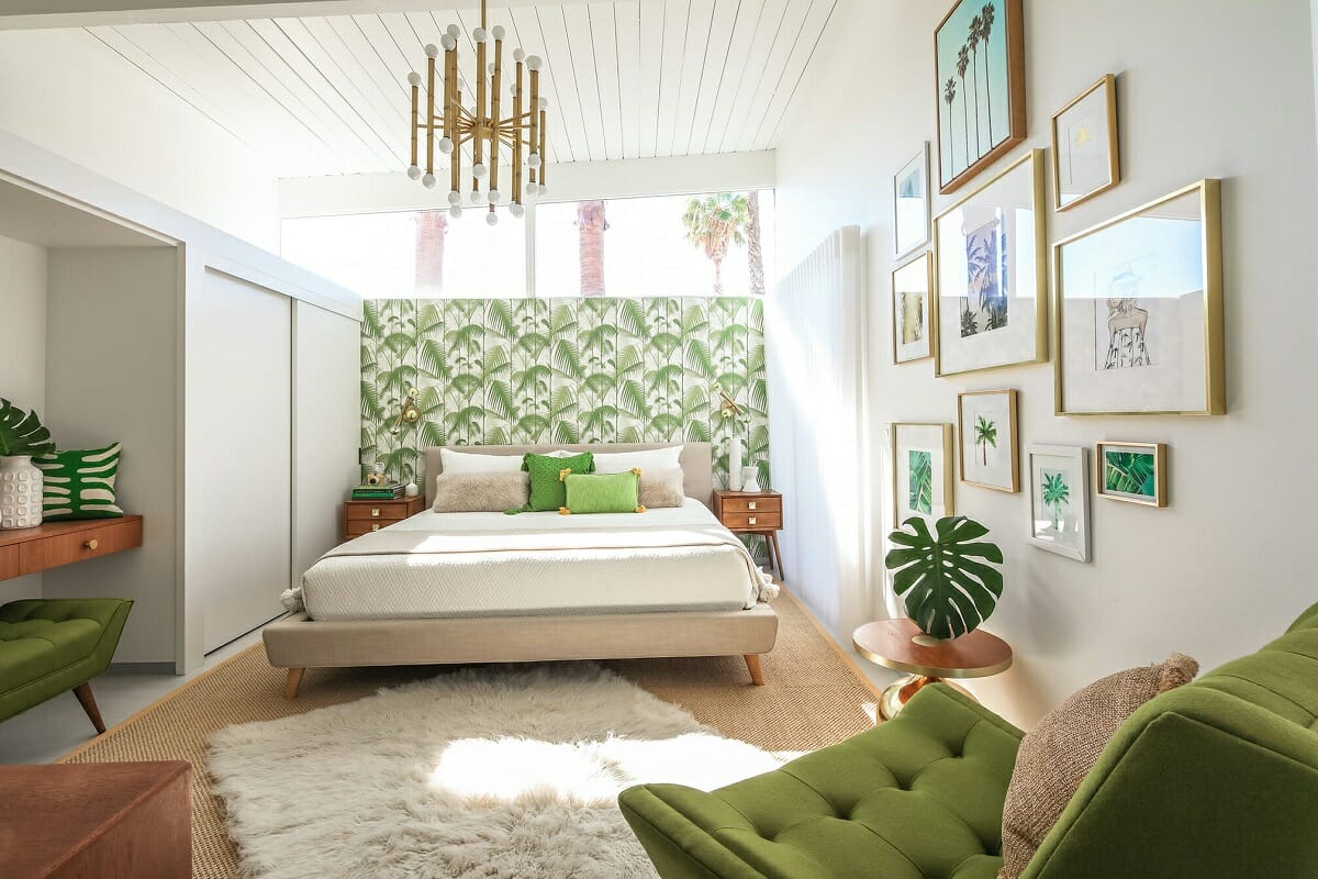 Retro bedroom ideas 2024 with a modern design