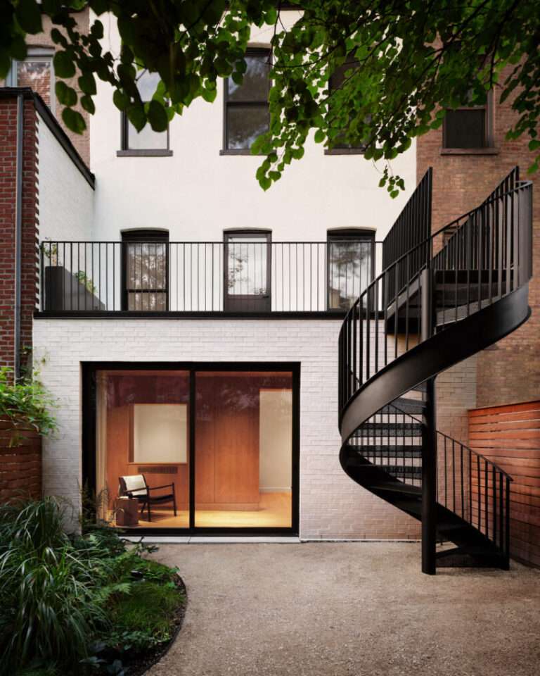 A Bed-Stuy Townhouse Merges Historical Charm + Modern Design