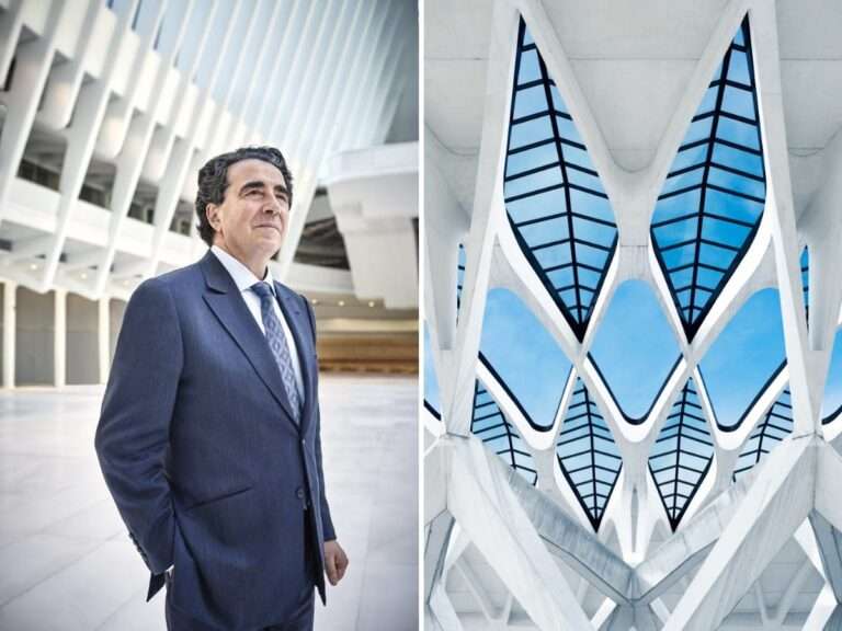 Architect Santiago Calatrava to Be Honored with Lifetime Achievement Award