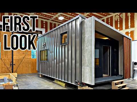Countdown is On! First Look at a PREFAB HOME With an Exterior I’ve Never Seen!!