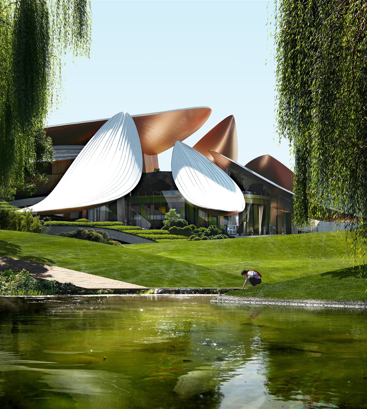 Anji Culture and Art Center by MAD