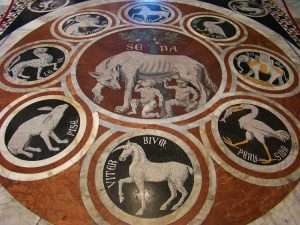 Explore the Stunning Medieval Mosaic Floors of the Duomo Di Siena