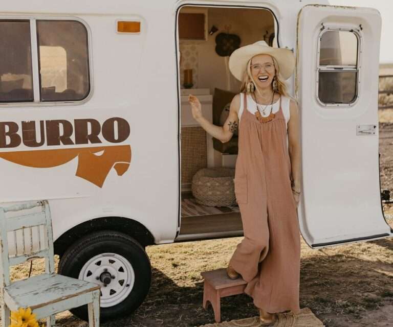 Gypsy Bliss: Boho Burro Camper Trailer Conversion for Happy Travels – Decorilla Online Interior Design