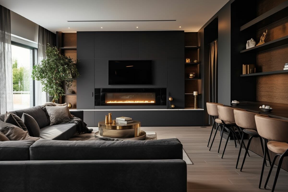 Living room trends 2024 by Decorilla designer Karla