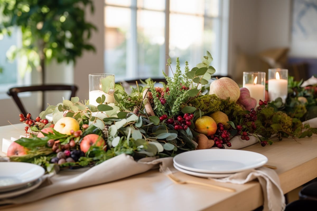 Thanksgiving centerpieces and table decor