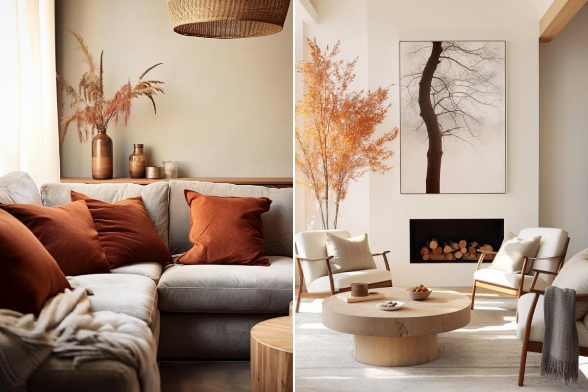 Decorate for thanksgiving with a minimalist style