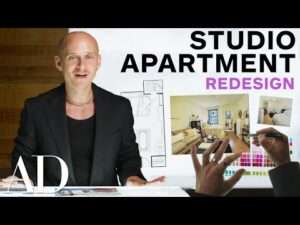 Interior Designer Transforms a Small 300 sqft Studio Apartment | Re:Design | Architectural Digest