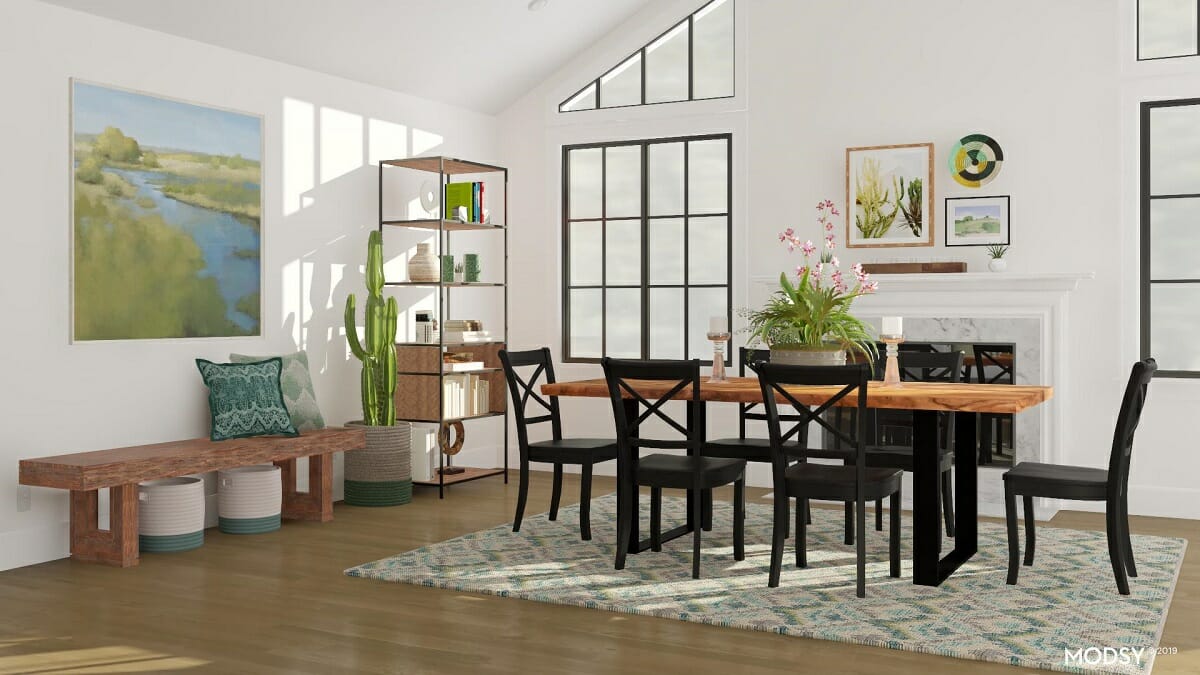 Modsy dining room design review