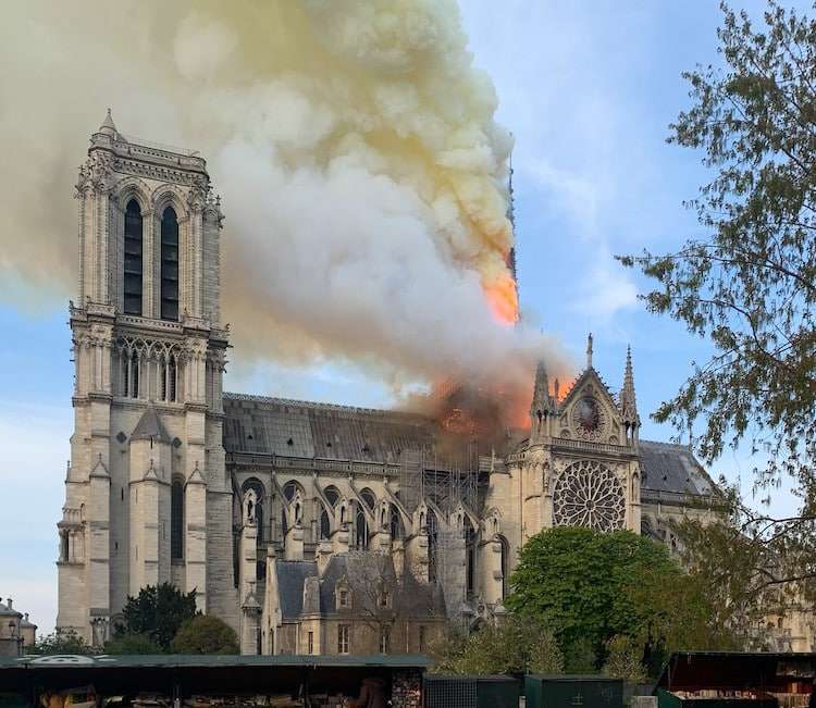 Notre-Dame Spire is Being Rebuilt According to Original 19th Century Designs After Collapsing From the 2019 Fire