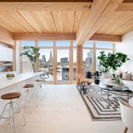 mass timber in apartment