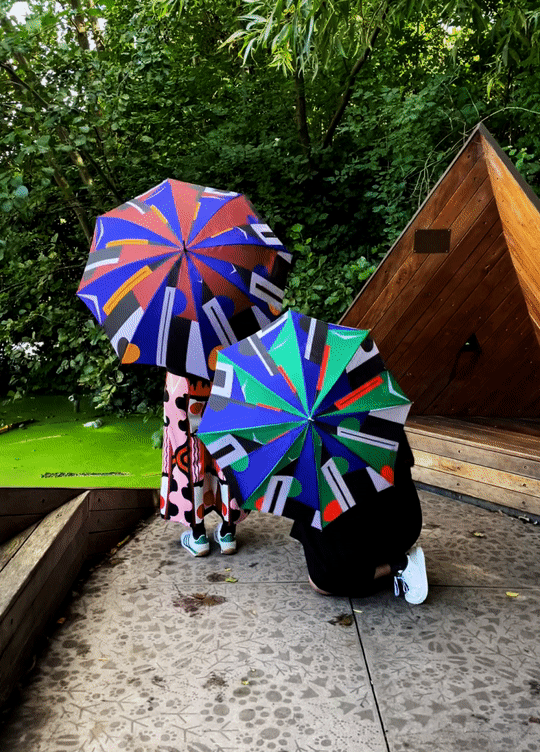 Take 5: Animated Umbrellas, Resting Stones, Colourscape + More