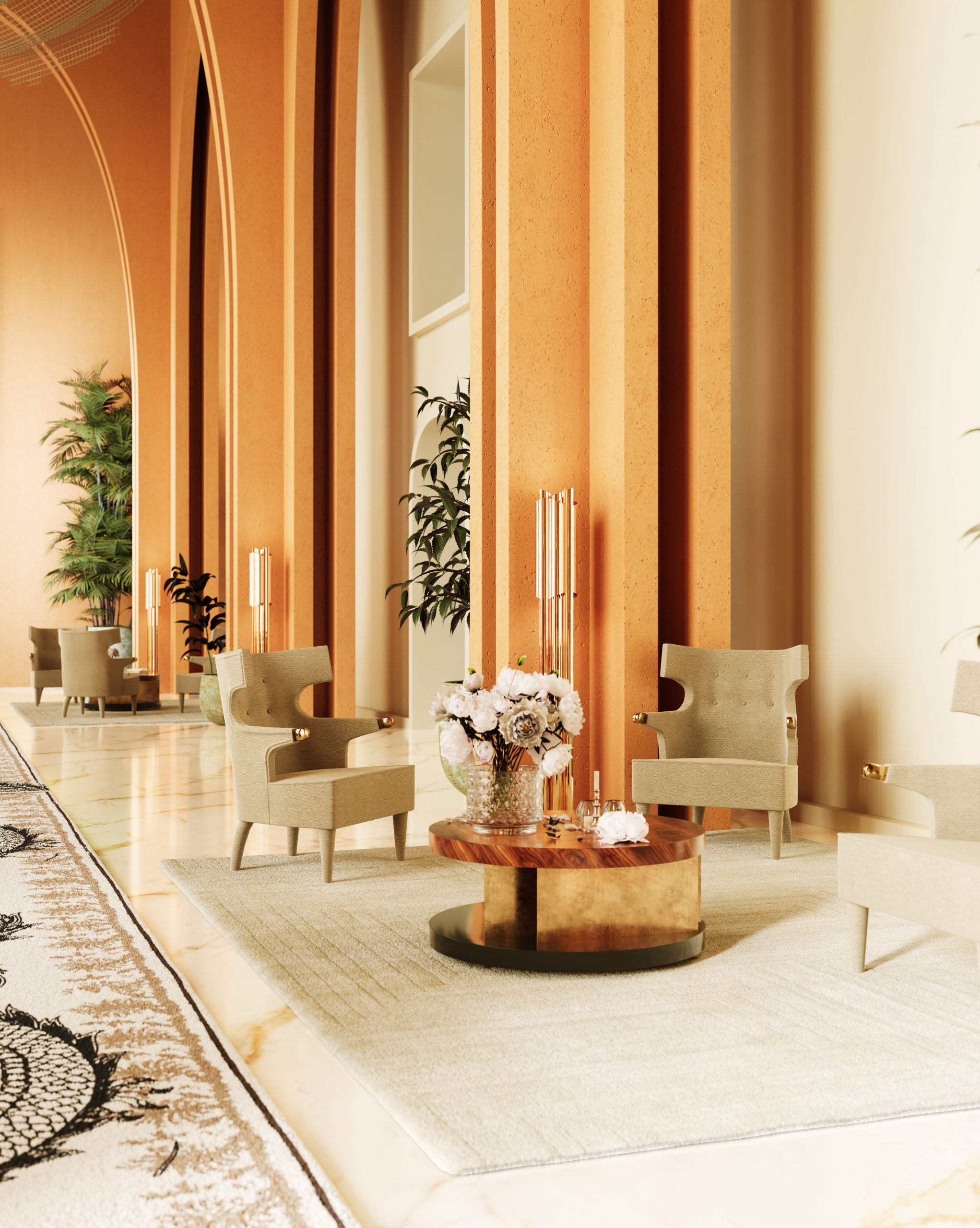 The Allure of Luxurious Hotel Lobbies With BRABBU and Rug'Society