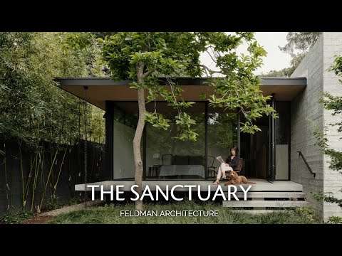 The Sanctuary: An Urban Oasis That Appears to Float on Elevated Pillars