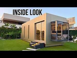 Unreal! Inside the PREFAB HOME Packed with Smart Features!!