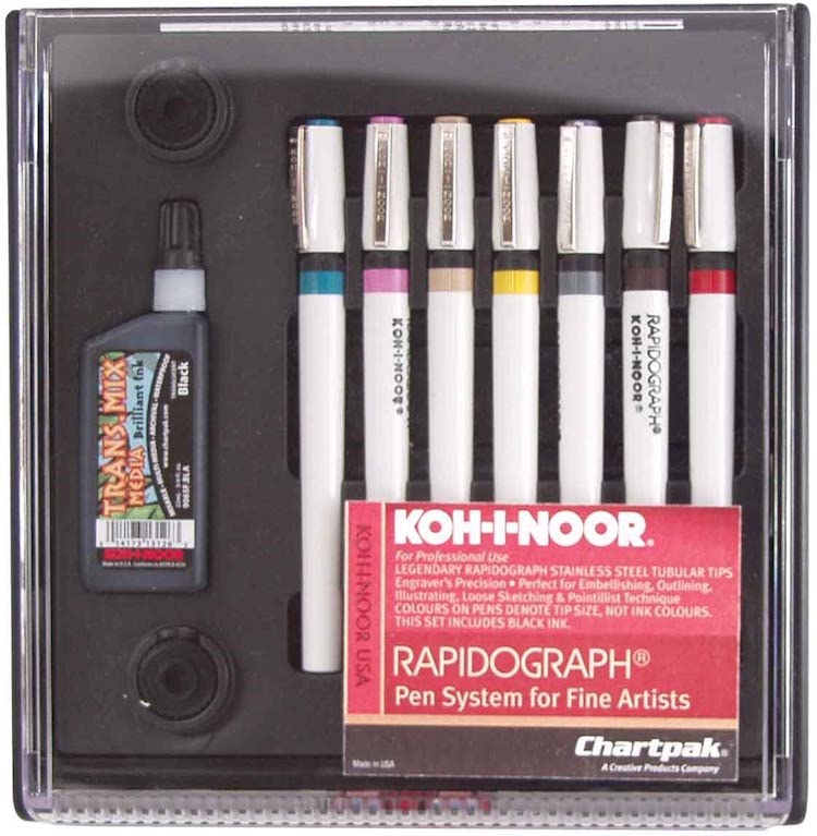 Rapidograph Pen Set