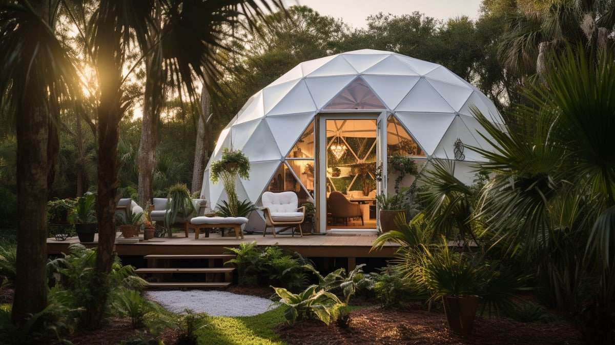 lulu glamping geodesic dome
