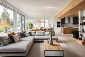 Harmonious Design: Open Concept Living Room and Kitchen Ideas - Decorilla Online Interior Design