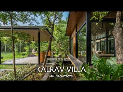 Home with Nature-Inspired Design | Kalrav Villa