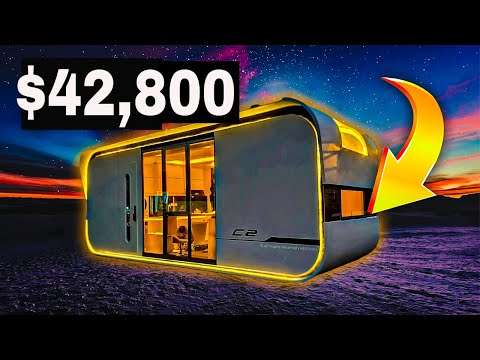 Inside a Modern Tiny House for $42,800 | Nestron Cube
