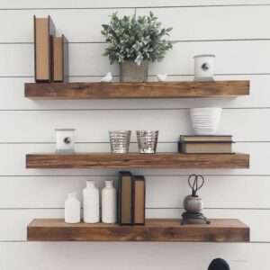 Style Your Living Space with Floating Shelves