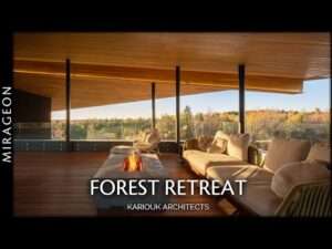 A Rustic and Modern Retreat | Forest Retreat