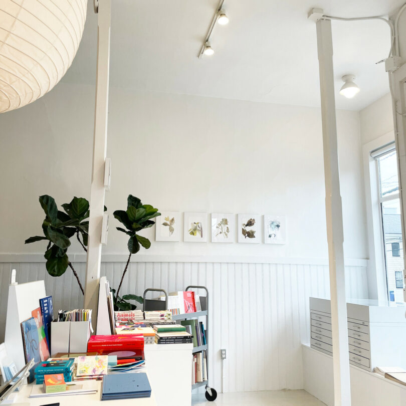 interiors of a shop