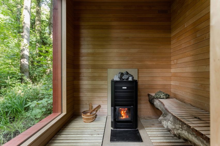 Interior view of the Drying Shed commissioned by Architects Holiday