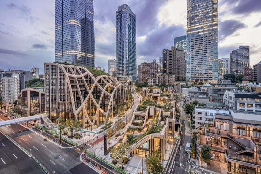 Heatherwick Studio Azabudai Hills development Tokyo