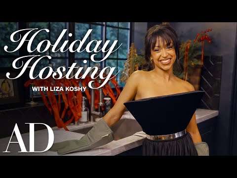 How Liza Koshy Entertains at Home For The Holidays | Architectural Digest