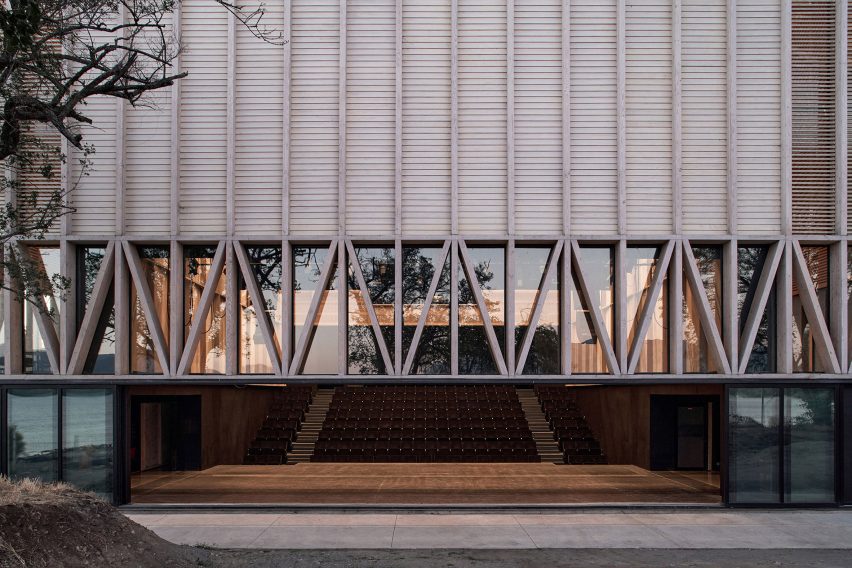 Large auditorium at the theatre