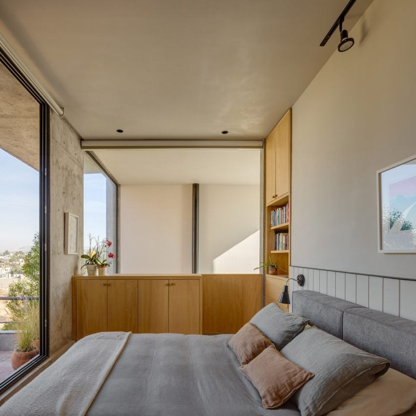 Neutral-hued bedroom